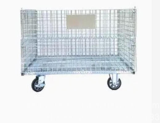 Contenedores de malla de alambre para tiendas de comestibles