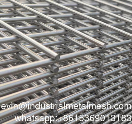 2*2 Galvanized Welded Wire Mesh Panel Construction Steel Wire Mesh Panel Fence Panel