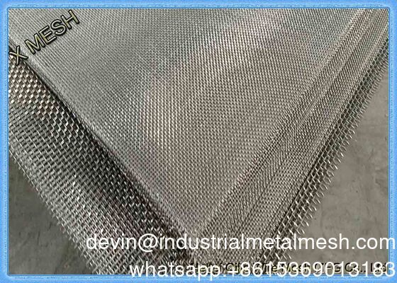 Malla de alambre de acero inoxidable 316 304 Ss de tejido liso de alta calidad/malla de acero inoxidable/precio de fabricante de malla de filtro tejido