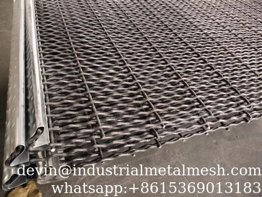 Rejas de alambre de tamizado de metales pesados para la clasificación de arena y grava