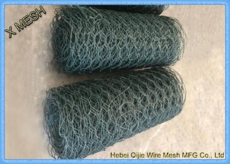 El PVC cubierto cubre con cinc la capa de aluminio galvanizó a Mesh Gabion Barrier Basket soldado con autógena para los militares