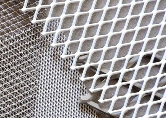 El espray de aluminio resistente de Diamond Expanded Metal Mesh Decorative pinta 4 x 8