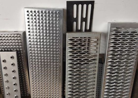 5 Diamante de la pasarela del canal de agarre de la rejilla de apoyo