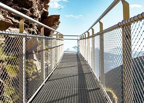 Las redes inoxidables adaptables de Mesh For Animal Enclosures Safety de la cuerda de acero llevan la resistencia