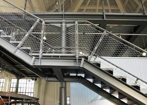 cuerda de alambre de acero inoxidable de alta resistencia 304 316 316l Mesh Net For Aviary Zoo