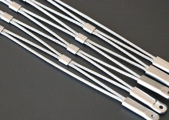 Protección de la jaula de los animales del zoológico Rejilla de acero inoxidable malla de pantalla de expansión de la red de cable de cable de cable