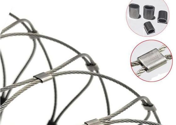 Malla de cable de acero inoxidable de alta resistencia a la tracción