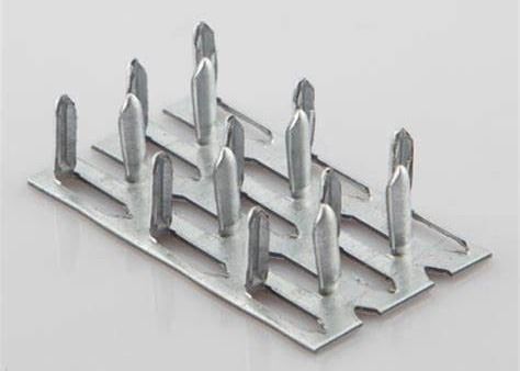 50 mm de ancho Anti-Split Plate Rectángulo unilateral de metal espinoso Placa de uñas