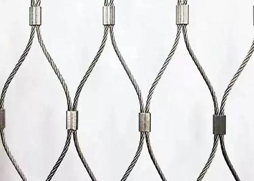 Cable de malla de acero inoxidable 316 tipo X