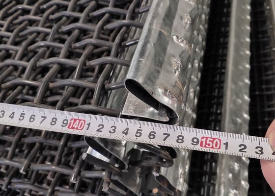 0,7 - acero de carbono medio prensado soldado soldado de la malla de alambre 45# de 20m m