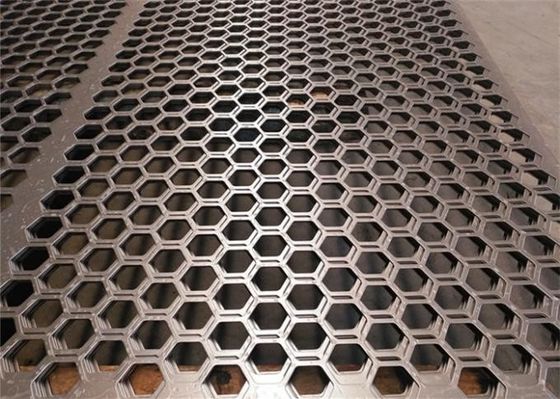 Plata metálica hexagonal perforada de acero inoxidable de calidad dúplex Acuicultura y agua salada