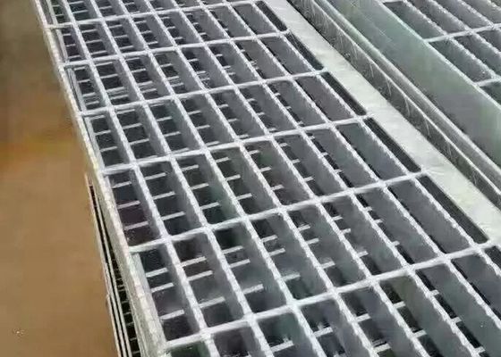 Plataforma duradera de acero con rejilla de acero galvanizado con rejilla de acero soldado con rejilla de acero
