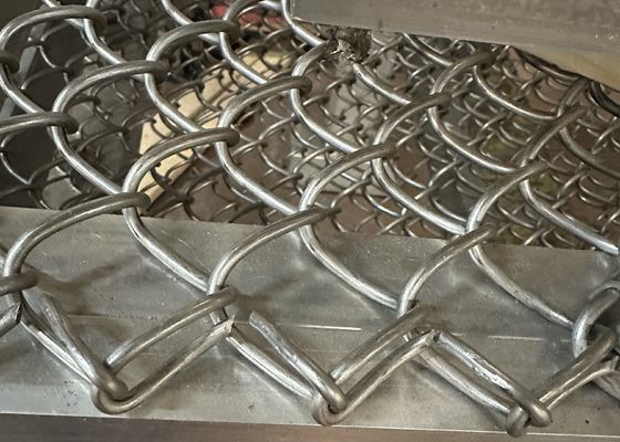 Acero inoxidable 316L Chain Link Valla Tejido Pared de límite Acero galvanizado