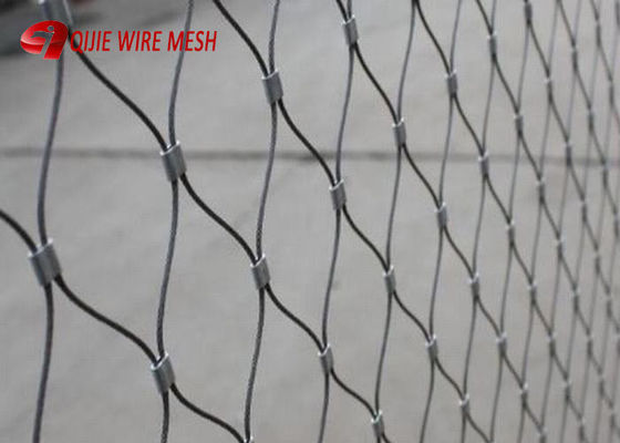 SS316 Ferrule Diamante Flexible de acero inoxidable de alambre de cable de red de cuerda