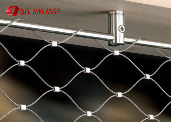 SS316 Ferrule Diamante Flexible de acero inoxidable de alambre de cable de red de cuerda