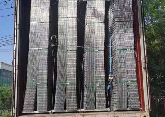 Alto alambre soldado con autógena galvanizado de refuerzo Mesh Sheet de 10 de x 10 cm para la construcción