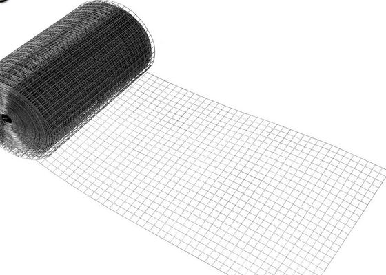 malla de alambre soldada con autógena negro de apertura del diámetro de alambre de 3m m el 15cm para el mercado suramericano