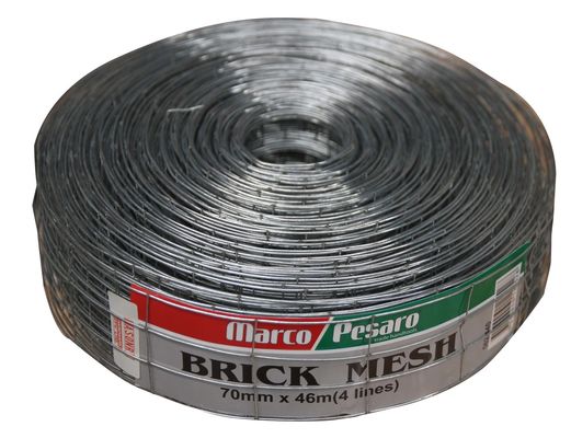 Acero de carbono de ladrillo negro malla de alambre de pared 2,5" x 60ft