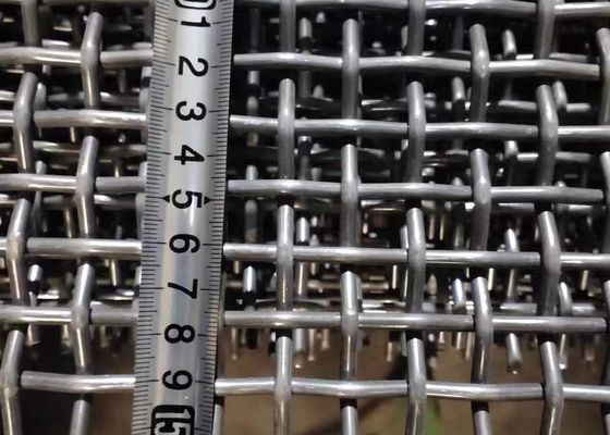 Alambre prensado cerradura Mesh Size del tamiz vibratorio de los Ss 201 el 1.5m el x 1.95m