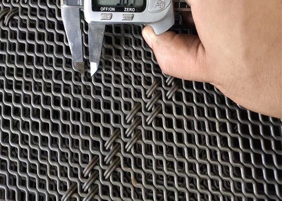 Tamaño minero prensado cerradura de Mesh Woven 1m m de la pantalla del alambre