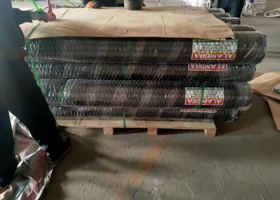El Pvc galvanizó la malla de alambre hexagonal del pollo del diámetro de 0.6m m apertura de 3/4 pulgada