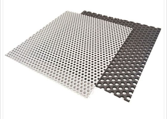2 mm 3 mm Tamaño del agujero de acero inoxidable Hoja de metal perforada de malla Hoja decorativa para ventilación