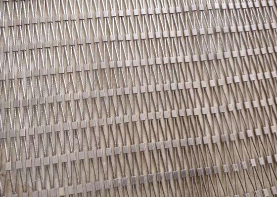 × 7 de Xtend 7 7 cuerda de alambre de acero inoxidable del × 19 Mesh Ferrule Type 304l