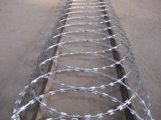 Cbt-65 acero inoxidable acero galvanizado revestido de PVC malla de alambre de afeitar de seguridad