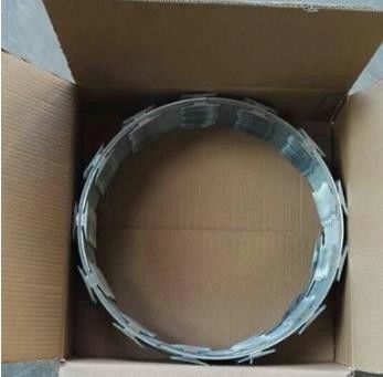 Cbt-65 acero inoxidable acero galvanizado revestido de PVC malla de alambre de afeitar de seguridad