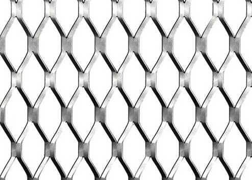 La malla de alambre ampliada ampliada gruesa de acero inoxidable apila el material T 304