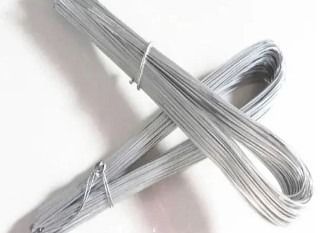 3.0mm Pvc electro galvanizado alambre tipo U corta corbata