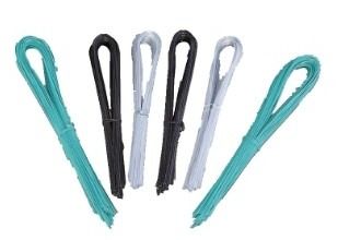 3.0mm Pvc electro galvanizado alambre tipo U corta corbata