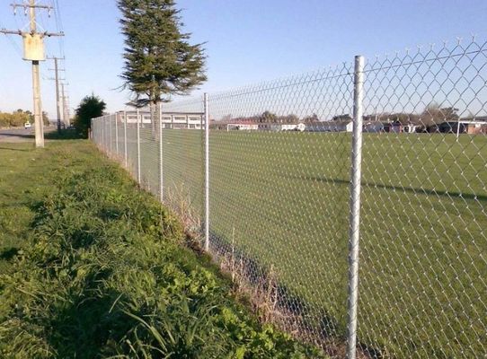 Recinto de alta seguridad galvanizado con alambre de púas 5 mm de diámetro 3 pies de altura