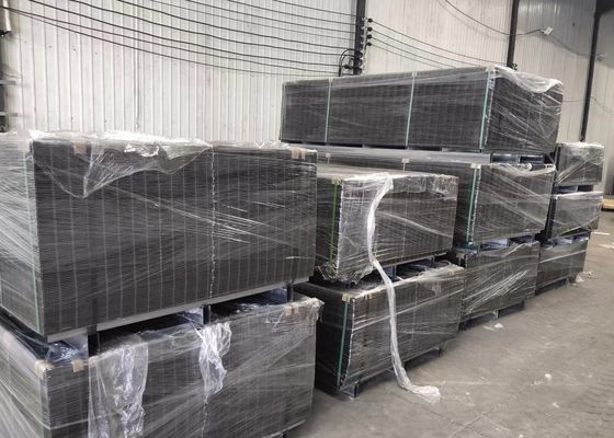 Panel de malla de alambre soldado de construcción duradera recubierto de zinc
