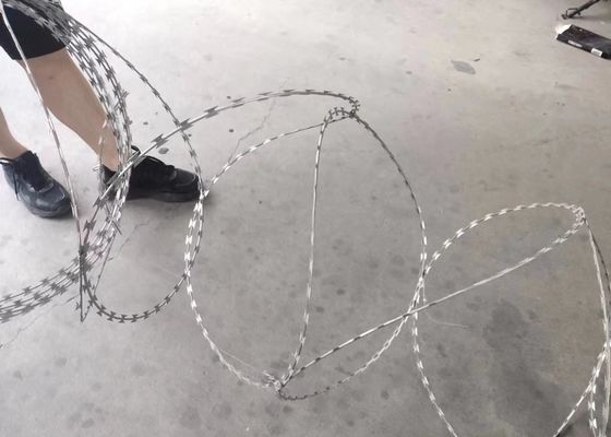 Cables de alambre de púas para cercas de alambre de Concertina