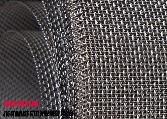 SS 304 alambre de acero inoxidable Mesh For Entry Doors de la pantalla de seguridad 316 316L