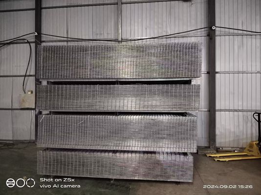 Alambre soldado con autógena 2.5m m con poco carbono Mesh Panels de 50mmx50m m