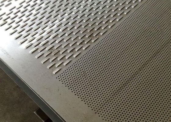 Rejas de hojas galvanizadas perforadas para pantallas decorativas y filtros