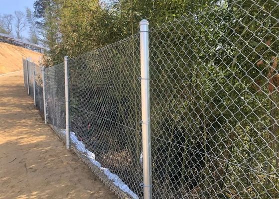 2.5mm-3.0mm Hot DIP Galvanizado Chain Link Valla de medición 9