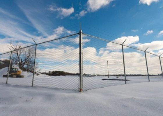 2.5mm-3.0mm Hot DIP Galvanizado Chain Link Valla de medición 9