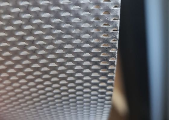 Acero suave de malla de alambre perforada de trabajo pesado