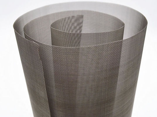 0.5 micrones a 300 micrones 99,9% de malla de alambre de tungsteno