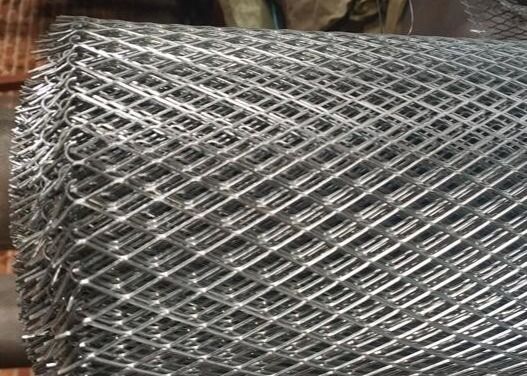 11.15kg/M2 malla metálica ampliada peso aplanada panal 4x8