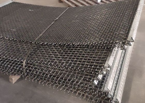 Mina prensada del acero inoxidable de 65 manganesos que tamiza la malla de alambre para el tamiz vibratorio