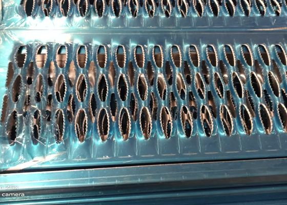 Rejas de acero galvanizado de agujero redondo S275jr sumergido en caliente