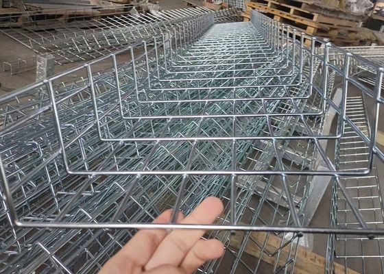 Anchura soldada con autógena Sd/3M de la altura 150m m de Mesh Cable Tray 50m m del alambre de 4m m