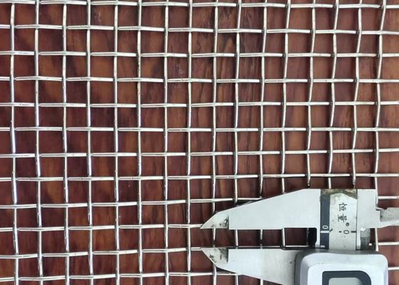 304 malla de acero inoxidable trenzado para la minería Vibración de la malla de pantalla oscilante