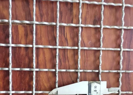 Aprobación de la malla de pantalla de minería de 4 mm con gancho de roca