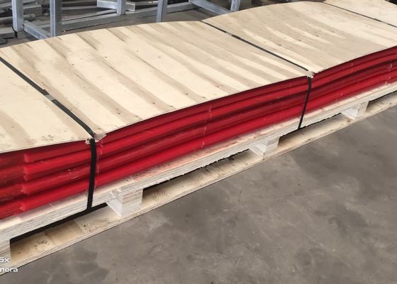 30 mm de espesor paneles de pantalla modular de poliuretano 305 * 305 en forma hexagonal