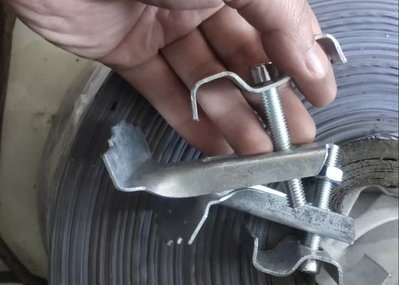 30X5mm Grilla de acero dentado Grill plegable de fogata de trabajo pesado Inoxidable / galvanizado para barra